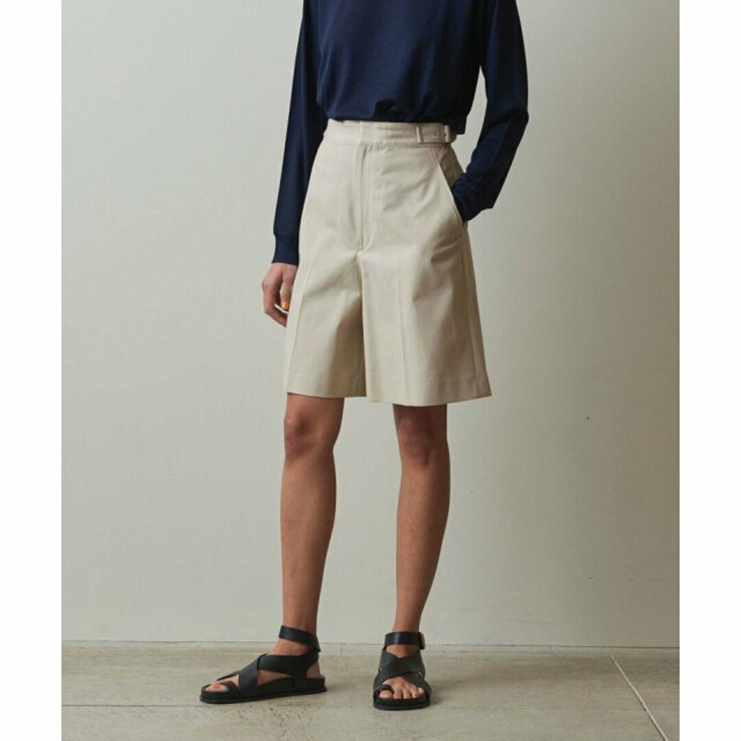 steven alan(スティーブンアラン)の【NATURAL】<Steven Alan>COTTON HALF PANTS/パンツ レディースのパンツ(キュロット)の商品写真