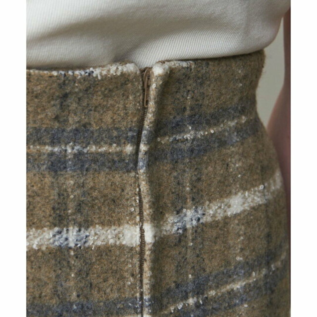 steven alan(スティーブンアラン)の【BEIGE】<Steven Alan>NEP CHECK MINI SKIRT/スカート レディースのスカート(ロングスカート)の商品写真