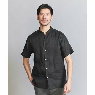 ビューティアンドユースユナイテッドアローズ(BEAUTY&YOUTH UNITED ARROWS)の【BLACK】【WARDROBE SMART】バンドカラー スキッパー ショートスリーブシャツ(その他)