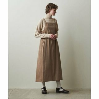 スティーブンアラン(steven alan)の【BEIGE】<Steven Alan>TWEED APRON DRESS/ワンピース(ロングワンピース/マキシワンピース)