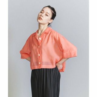 ビューティアンドユースユナイテッドアローズ(BEAUTY&YOUTH UNITED ARROWS)の【SHERBET】ポリエステルオーガンジー シャツ -ウォッシャブル-(シャツ/ブラウス(長袖/七分))