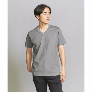 ビューティアンドユースユナイテッドアローズ(BEAUTY&YOUTH UNITED ARROWS)の【MD.GRAY】ハイゲージ ガスコットン Vネック ショートスリーブ Tシャツ【抗菌・防臭】(その他)