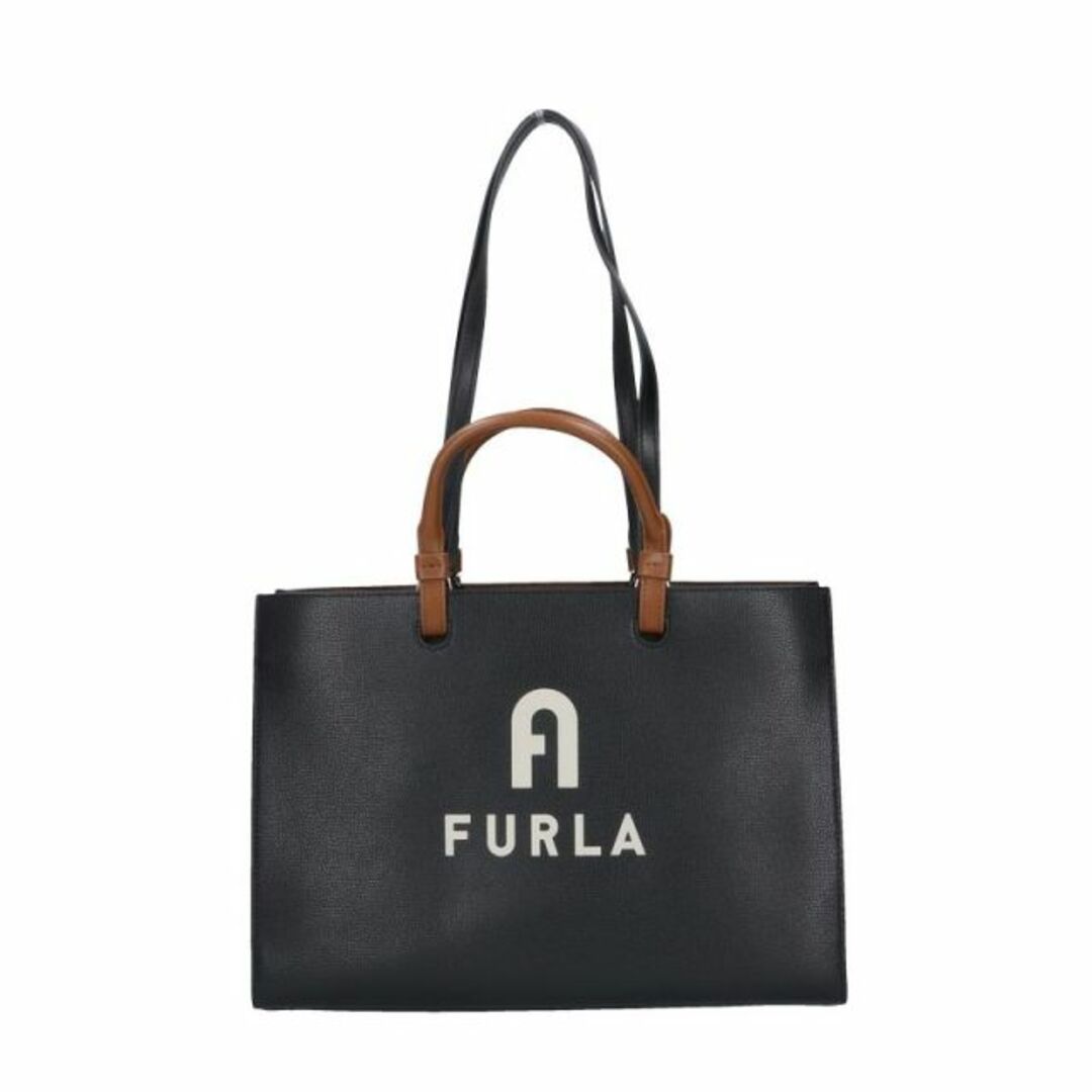 フルラ FURLA ハンドバッグ WB00725-BX1230 NERO+PERLA E E0500900開閉