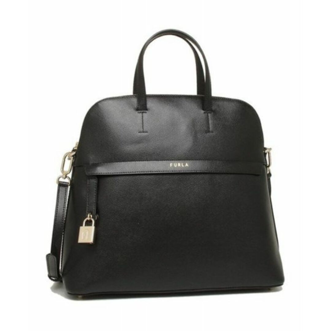 1057351カラーフルラ FURLA ハンドバッグ PIPER L DOME 1057351 NERO LEATHER