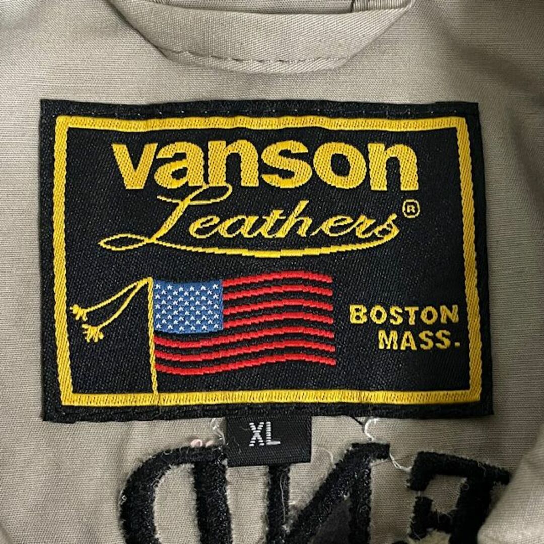 VANSON(バンソン)のVANSON バンソン ストレッチ生地 ワッペン 刺繍 半袖 ワークシャツ メンズのトップス(シャツ)の商品写真