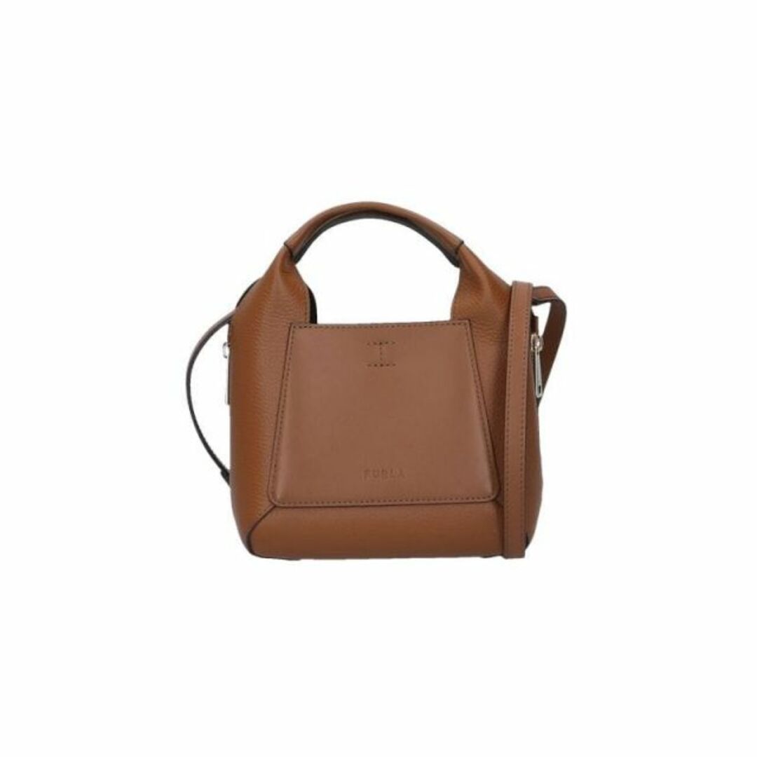 フルラ FURLA ハンドバッグ WB00583-BX0181 COGNAC h NERO GHN00560開閉