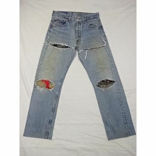 リーバイス(Levi's)のリーバイス☆501☆リメイク加工☆フランス製☆31☆ウェスト約79cm(デニム/ジーンズ)