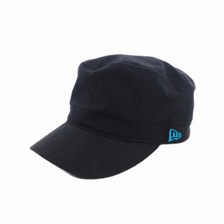 ニューエラー(NEW ERA)のニューエラ ターコイズフラッグ ワーク キャップ 71/2 ブラック(その他)