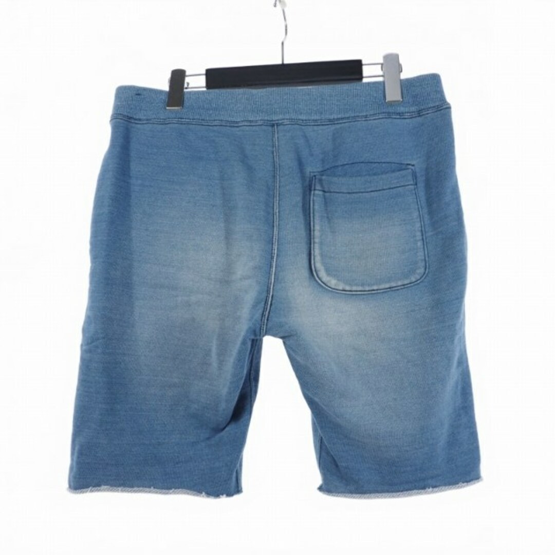 Ron Herman(ロンハーマン)のロンハーマン ショート ハーフ パンツ スウェット M ブルー  メンズのパンツ(ショートパンツ)の商品写真