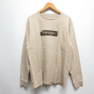 SOPHNET. - ソフネット SOPHNET. 長袖 Tシャツ フロントカモフラロゴパッチ M