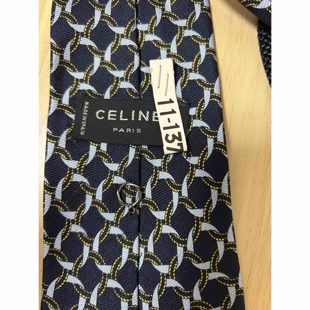 CEFINE(セフィーヌ)の美品　CELINE(セリーヌ) ネクタイ メンズのファッション小物(ネクタイ)の商品写真