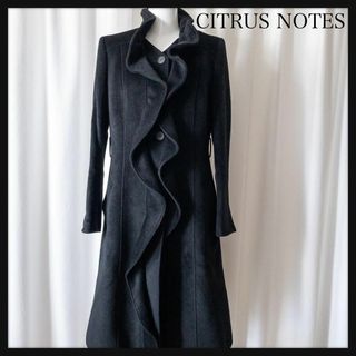 CITRUS NOTES - CITRUS NOTESシトラスノーツ ロングコート アンゴラウール フリル