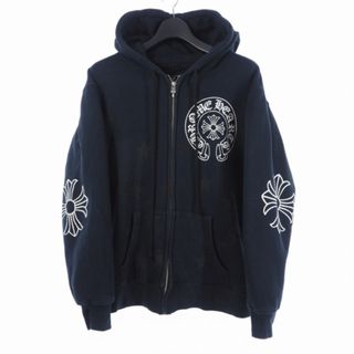 クロムハーツ(Chrome Hearts)のクロムハーツ  スター ジップ アップ パーカー M ダークネイビー (パーカー)