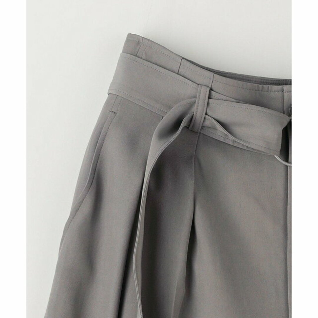 steven alan(スティーブンアラン)の【MD.GRAY】<Steven Alan>TWILL BELTED SHORT PANTS/ショートパンツ レディースのパンツ(キュロット)の商品写真