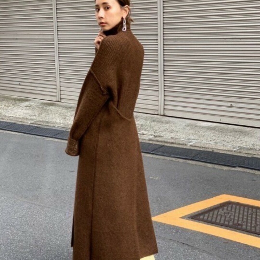 Ameri VINTAGE - Ameri VINTAGE ラップ ラメ ロング ニット Ameri VINTAGE - Ameri VINTAGE ラップ ラメ ロング ニット