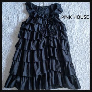 PINK HOUSE - 未使用/訳あり☆ピンクハウス☆通しサテンリボン/ミディ