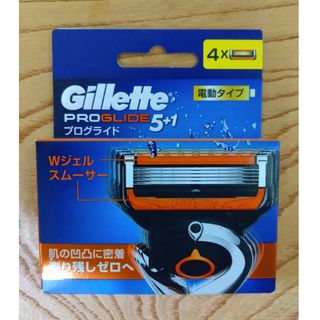 ジレット(Gillette)のジレット プログライド 電動タイプ 替刃 4コ入 新品   未開封 純正品(その他)