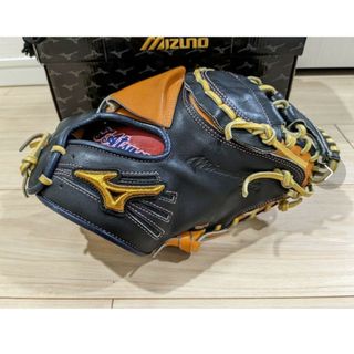 ミズノプロ(Mizuno Pro)のミズノプロ　オーダー　硬式　キャッチャーミット　波賀ジャパン　美品　阿部慎之助(グローブ)