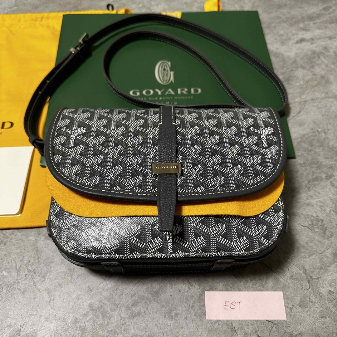 GOYARD(ゴヤール)の本日限定価格 GOYARD ゴヤール ベルヴェデーレPM バッグ グレーサンルイ レディースのバッグ(ショルダーバッグ)の商品写真