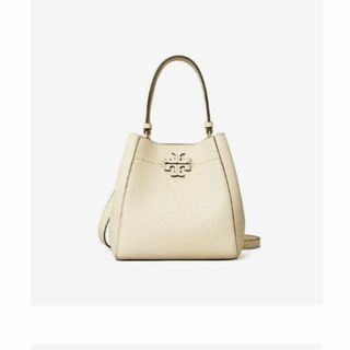 トリーバーチ(Tory Burch)の新品 匿名配送トリーバーチ マック グロー スモール バケットバッグ(ハンドバッグ)