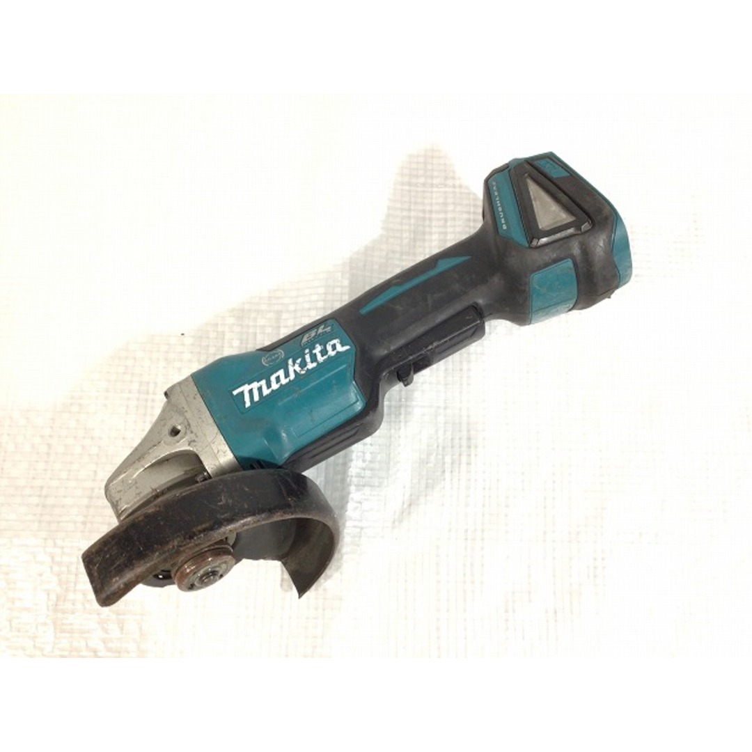 Makita(マキタ)の☆中古品☆ makita マキタ 18V 100mm 充電式ディスクグラインダー GA408DZ 青/ブルー 本体のみ サンダー 85087 自動車/バイクのバイク(工具)の商品写真