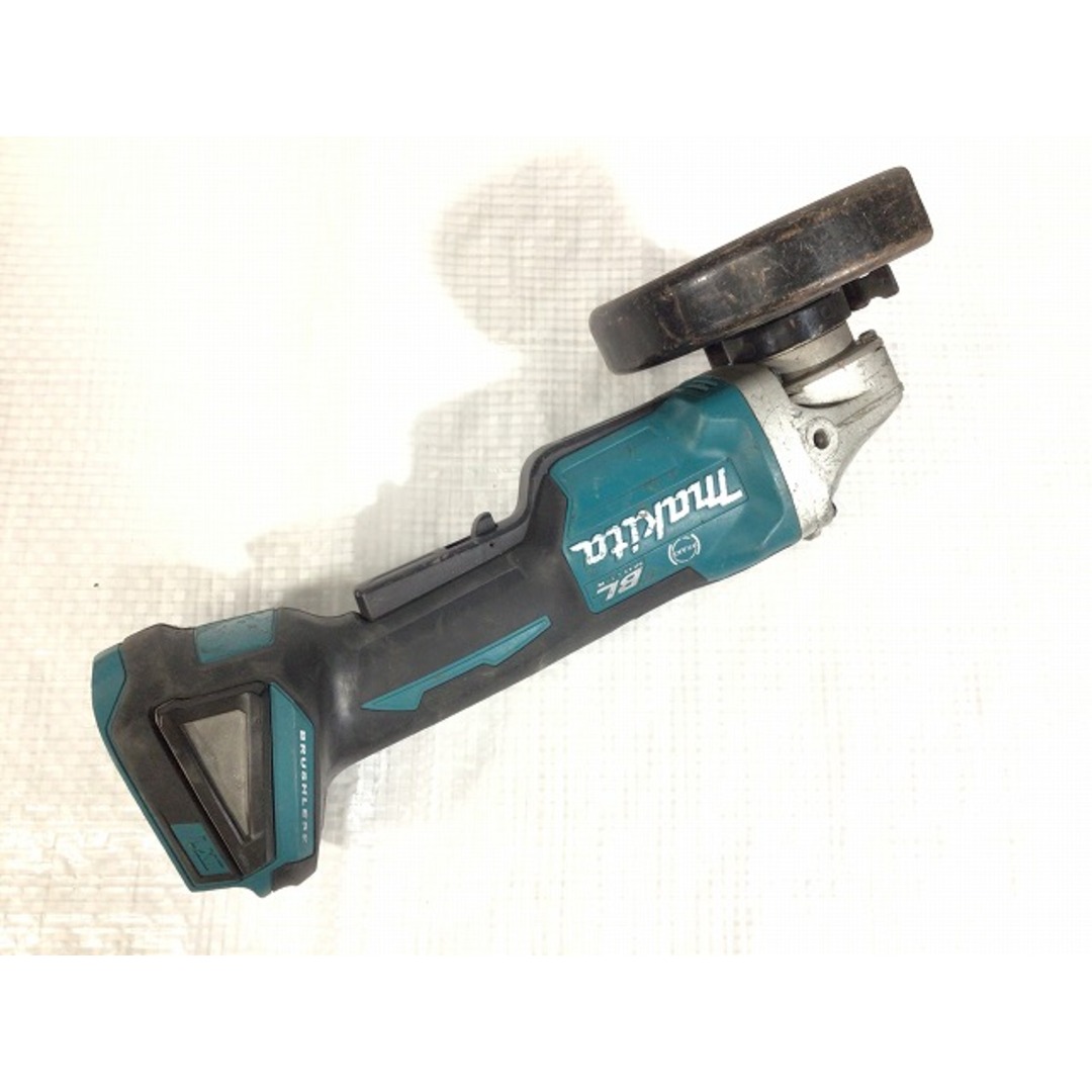 Makita(マキタ)の☆中古品☆ makita マキタ 18V 100mm 充電式ディスクグラインダー GA408DZ 青/ブルー 本体のみ サンダー 85087 自動車/バイクのバイク(工具)の商品写真