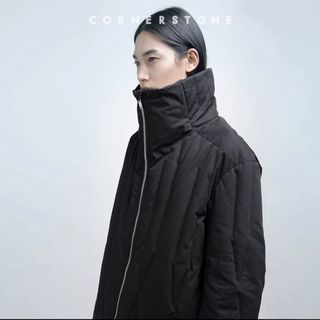 キココスタディノフ(KIKO KOSTADINOV)のコーナーストーン cornerstone 21aw ハイネック ダウンコート(ダウンジャケット)