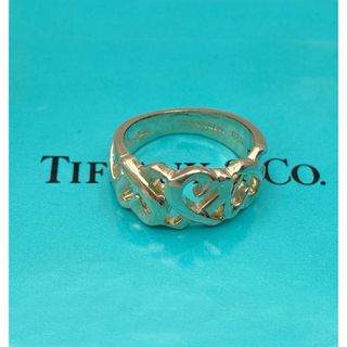 ティファニー(Tiffany & Co.)のTIFFANY&Co.　ティファニー　ラビングハートリング　SV925　6号(リング(指輪))