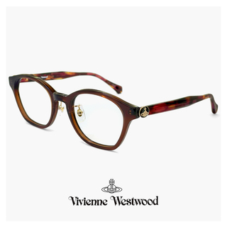 ヴィヴィアンウエストウッド(Vivienne Westwood)の【新品】 レディース ヴィヴィアン ウエストウッド メガネ 40-0013 c02 49mm Vivienne Westwood 眼鏡 女性 40-0013 ウェリントン 型 セル フレーム オーブ(サングラス/メガネ)