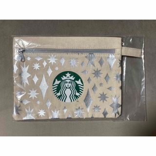 スターバックス(Starbucks)のStarbucksスターバックスホリデーポーチ2020新品 限定 非売品 スタバ(ポーチ)