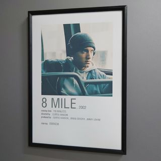 No.P339 A4 エミネム 8mile ポスター 写真 アート 映画(アート/写真)