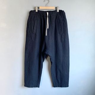 コムデギャルソンオムプリュス(COMME des GARCONS HOMME PLUS)のBASE MARK 縮絨ウール サルエルパンツ ベースマーク M(サルエルパンツ)