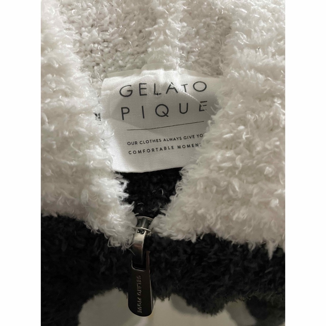 gelato pique(ジェラートピケ)のgelato pique パンダパーカー110-120 キッズ/ベビー/マタニティのキッズ服女の子用(90cm~)(ジャケット/上着)の商品写真