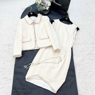 シャネル スーツ(レディース)(ゴールド/金色系)の通販 46点 | CHANEL シャネル スーツ(レディース)(ゴールド/金色系)の通販 46点 | CHANEL