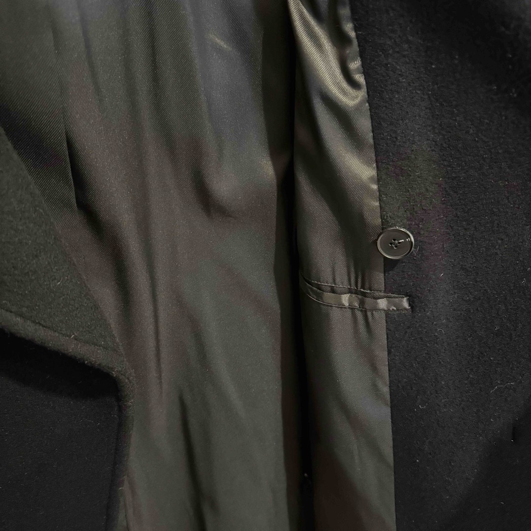 ZARA(ザラ)の【完売】ザラ　ZARA コート　ウール　ロング　ピーコート メンズのジャケット/アウター(ピーコート)の商品写真
