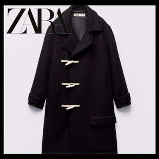 ザラ(ZARA)の【完売】ザラ　ZARA コート　ウール　ロング　ピーコート(ピーコート)