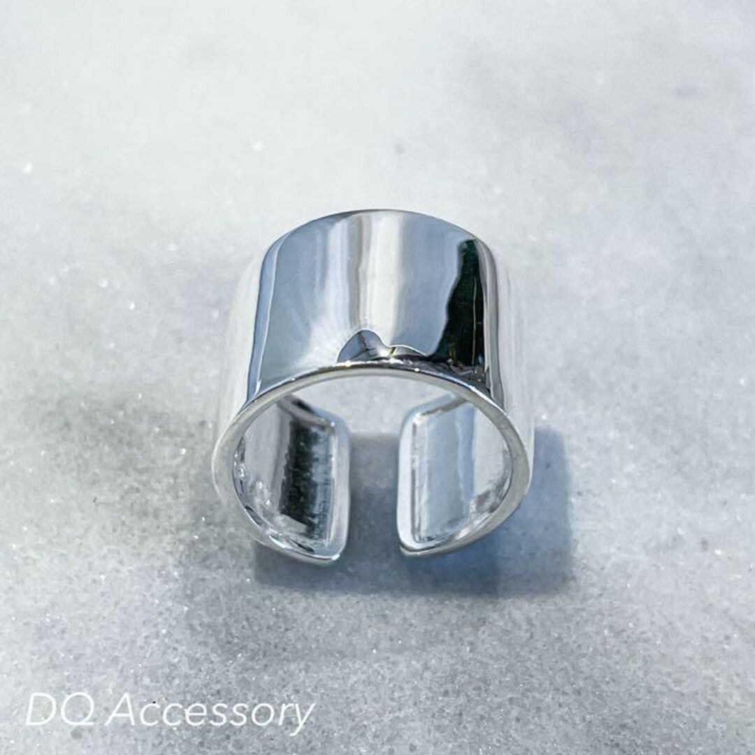 Silver925 オープンリング 銀　メンズ　シルバー　指輪 R-019 メンズのアクセサリー(リング(指輪))の商品写真