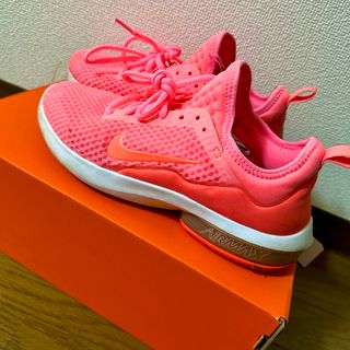 ナイキ(NIKE)の25 NIKE AIR MAX ピンク(スニーカー)