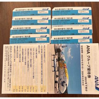 エーエヌエー(ゼンニッポンクウユ)(ANA(全日本空輸))のANA 株主優待券　８枚割引券付(航空券)