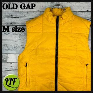 ギャップ(GAP)のオールドギャップ 90s キルティング 中綿ベスト イエロー M(ベスト)