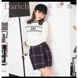 ダーリッチ(Darich)のダーリッチ チェックフラップミニスカート(ミニスカート)