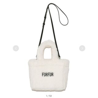 カラーはチャコールグレーで新品未使用 FURFUR エコファートートバッグ チャコールグレー