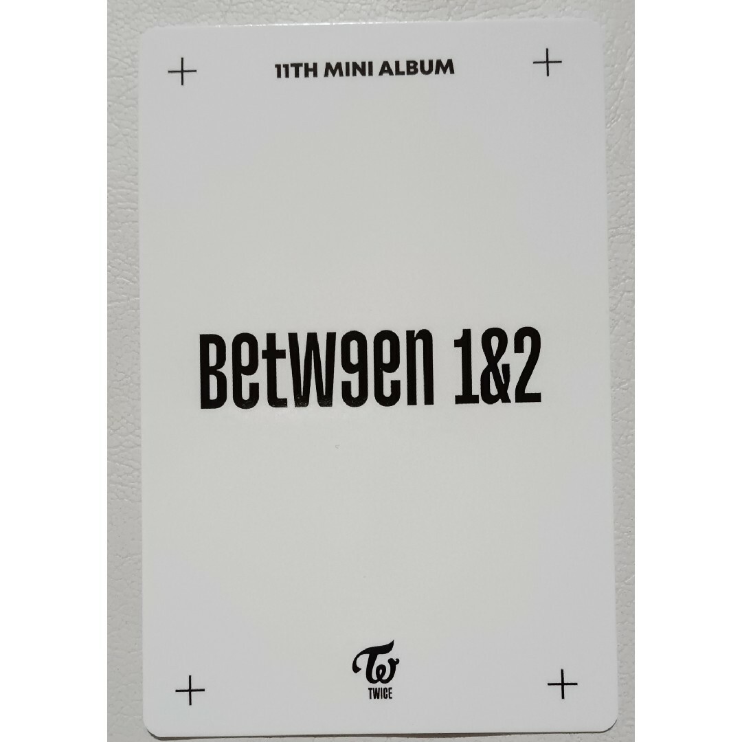 TWICE BETWEEN1&2 サナ特典トレカ エンタメ/ホビーのCD(K-POP/アジア)の商品写真