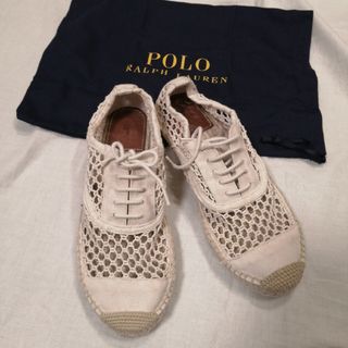 ポロラルフローレン(POLO RALPH LAUREN)のポロラルフローレン エスパドリーユ コットンメッシュ　スニーカー(スニーカー)