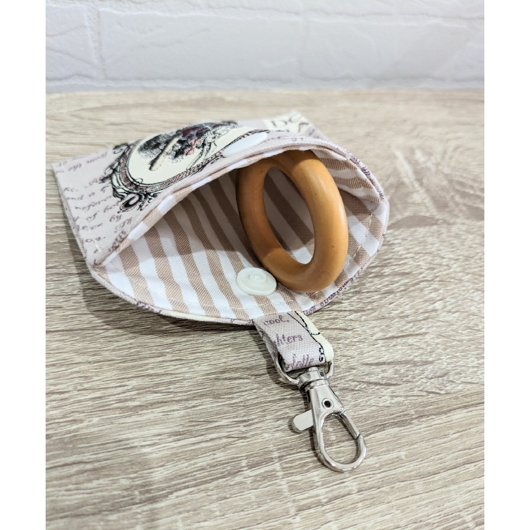 【SALE♪】小さなポーチ付きミニトートバック　003 ハンドメイドのファッション小物(バッグ)の商品写真