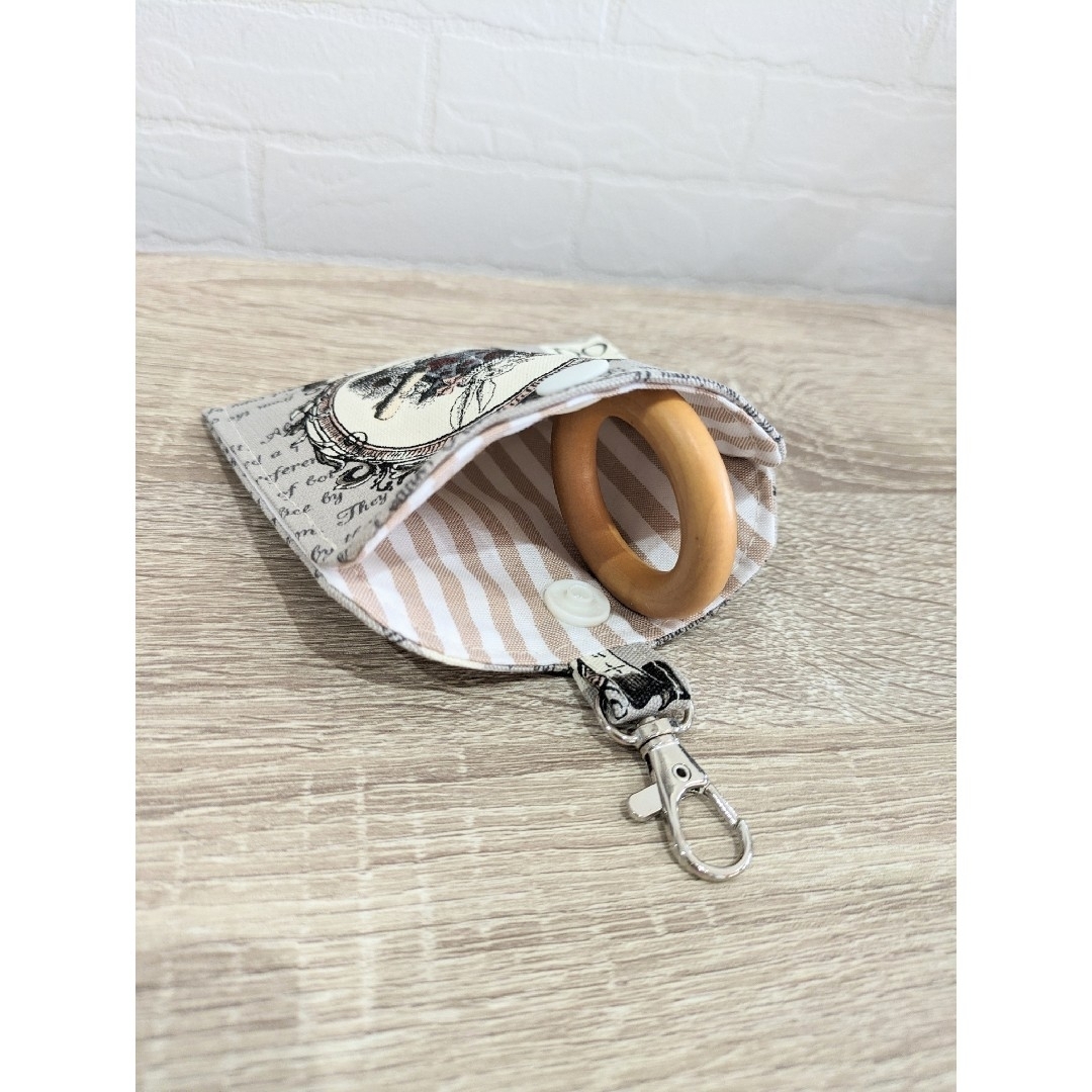 【SALE♪】小さなポーチ付きミニトートバック　004 ハンドメイドのファッション小物(バッグ)の商品写真