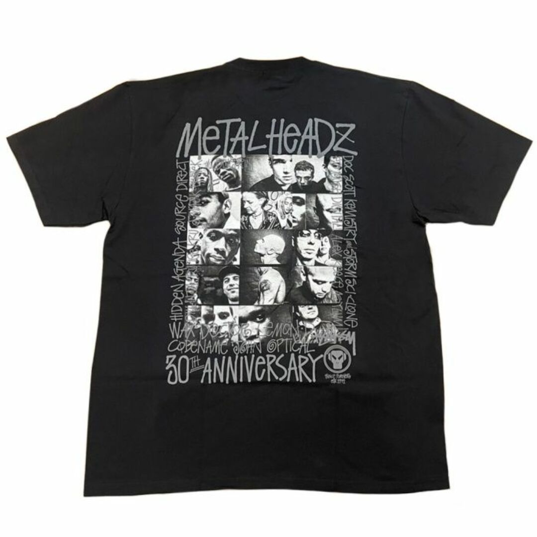 STUSSY - 23AW Stussy × Goldie Metalheadz 30 Tee 黒 XLの通販 by