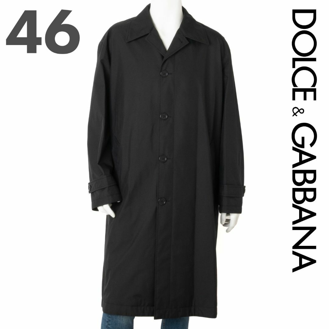 新品 Dolce & Gabbana トレンチコート ロゴプレート 46 新品 Dolce & Gabbana トレンチコート ロゴプレート 46