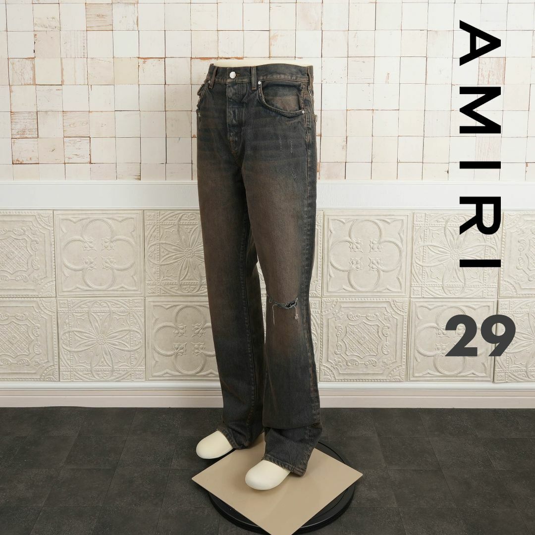 AMIRI - 新品 AMIRI MA BAR STRAIGHTJEAN 29の通販 by ユニオン AMIRI - 新品 AMIRI MA BAR STRAIGHTJEAN 29の通販 by ユニオン