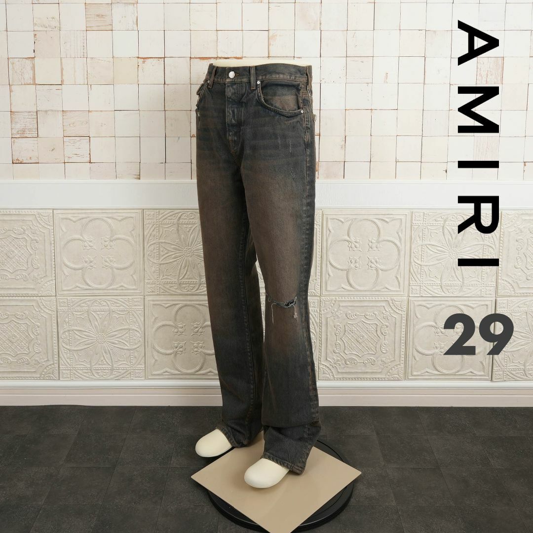 2023AW秋冬モデル新品 AMIRI MA BAR STRAIGHTJEAN 29